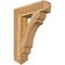 Ekena Millwork Olympic Arts & Crafts Rough Sawn Bracket, Western Red Cedar, 6"W x 26"D x 34"H BKT06X26X34OLY03RWR - alternate 1